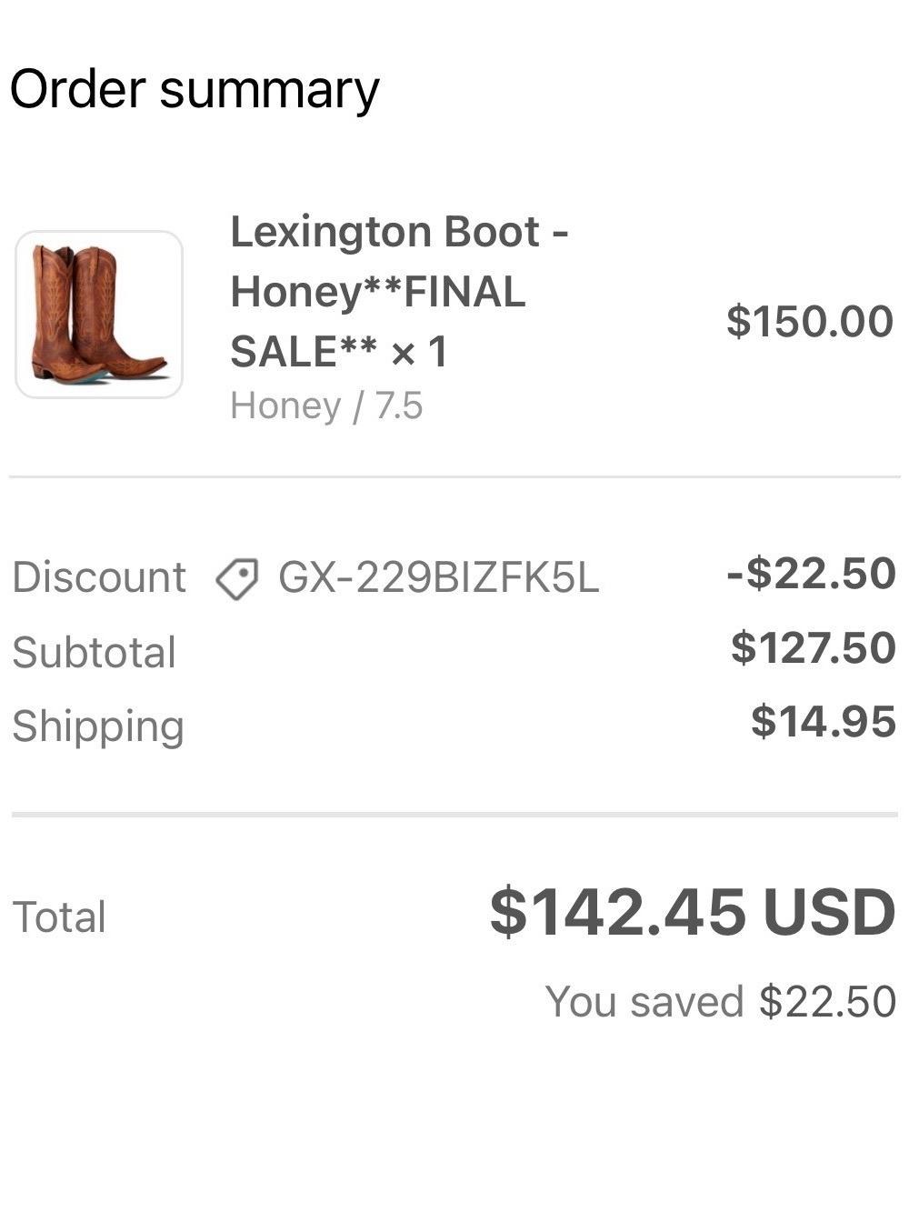 Women's Brown Embroidered Leather Western Boots - Picture 6 of 6